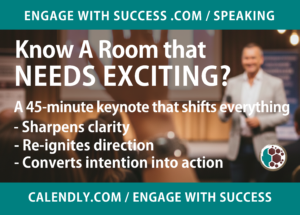 Engage with Success. Paul Becque. Certified Mindset Trainer, Transformational Coach and Speaker