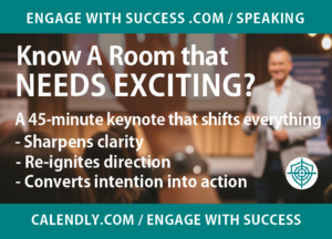 Engage with Success. Paul Becque. Certified Mindset Trainer, Transformational Coach and Speaker