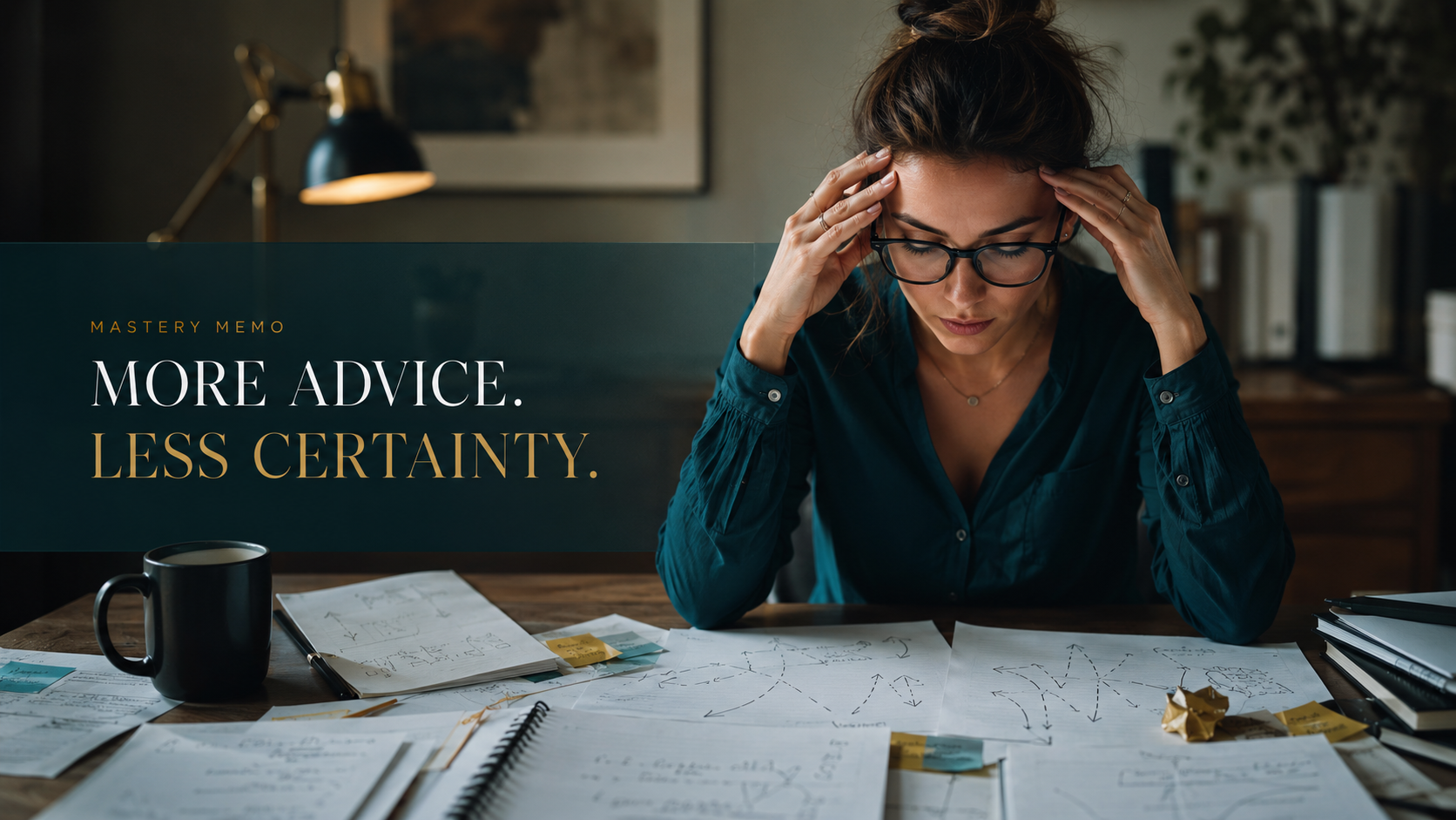 More Advice. Less Certainty.